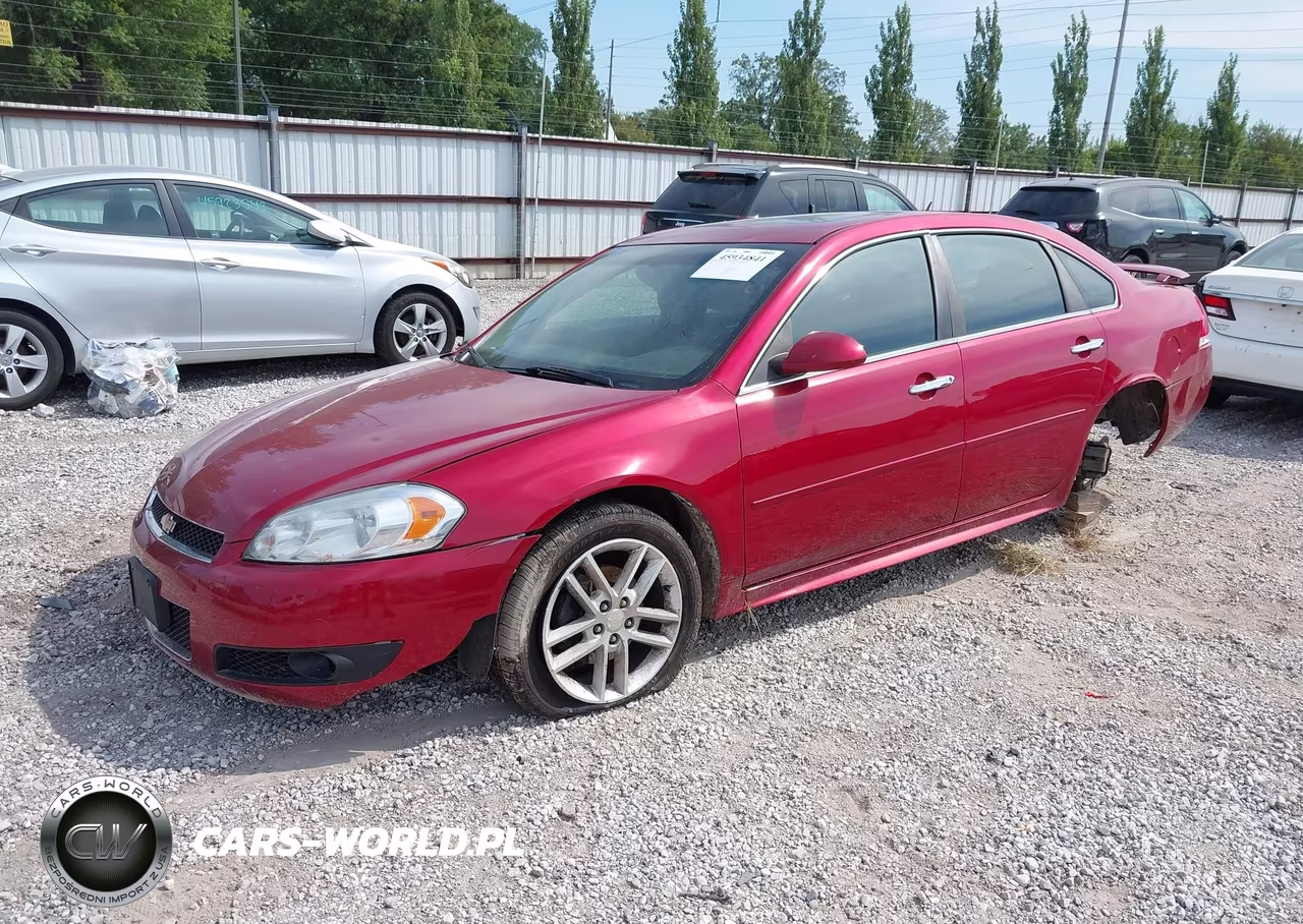 2014 Chevrolet Impala Limited Ltz VIN:2G1WC5E37E1116270 - 2