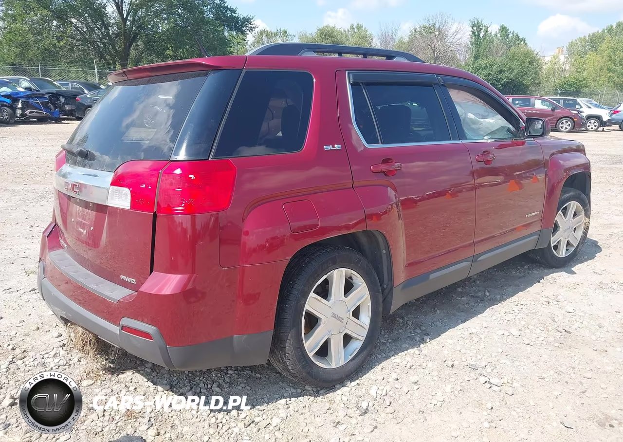 2010 GMC Terrain Sle-2 VIN:2CTFLEEW4A6367816 - 4