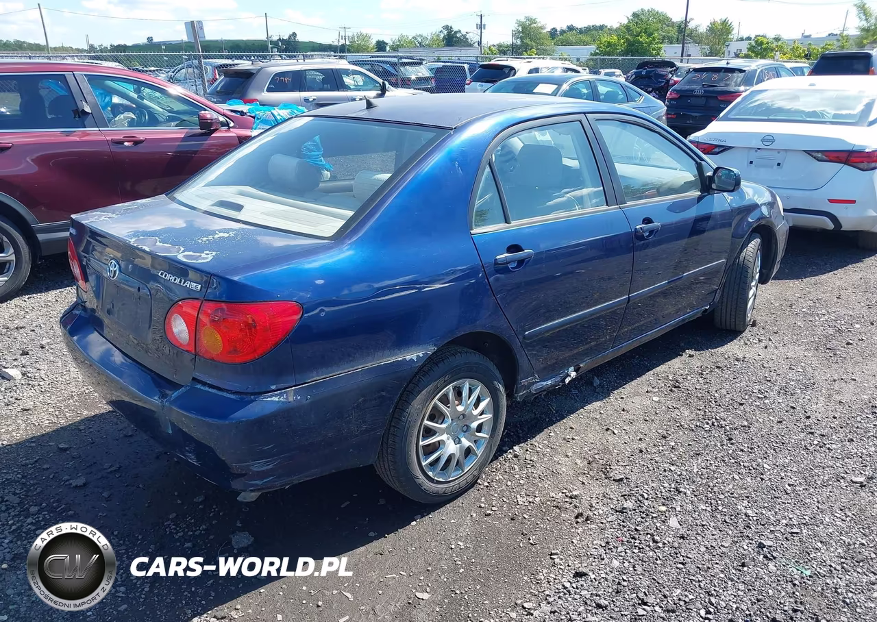 2003 Toyota Corolla Le VIN:JTDBR32E830041974 - 4