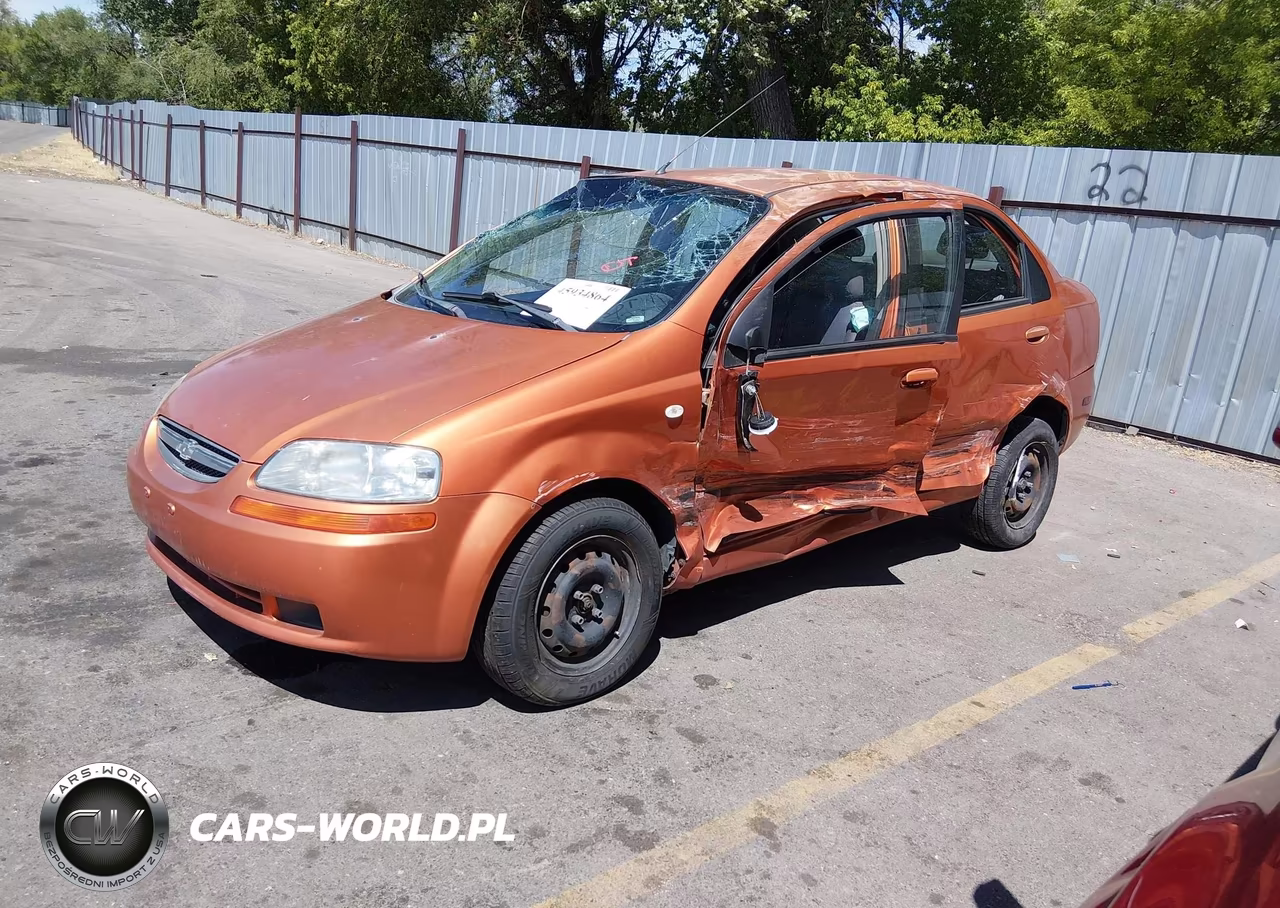 2006 Chevrolet Aveo Ls VIN:KL1TD56676B556448 - 2