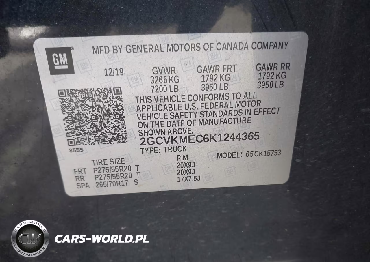 2019 Chevrolet Silverado 1500 Ld Silverado Custom VIN:2GCVKMEC6K1244365 - 9