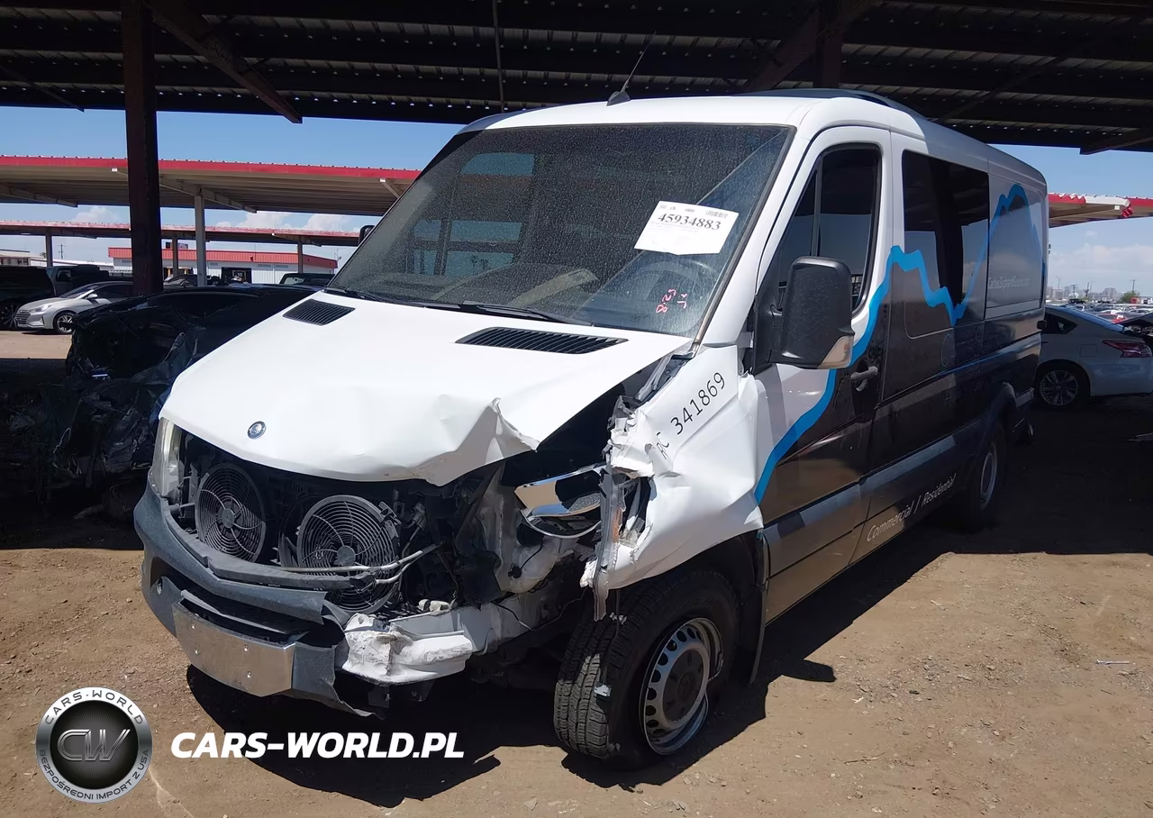 2014 Mercedes-Benz Sprinter 2500 Normal Roof VIN:WD4PE7DC0E5850322 - 2