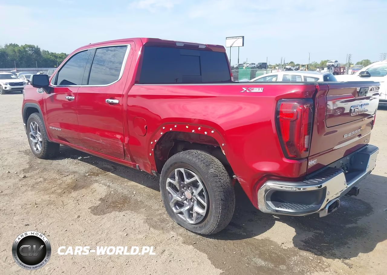 2023 GMC Sierra 1500 4Wd Short Box Slt VIN:1GTUUDEL5PZ287907 - 3