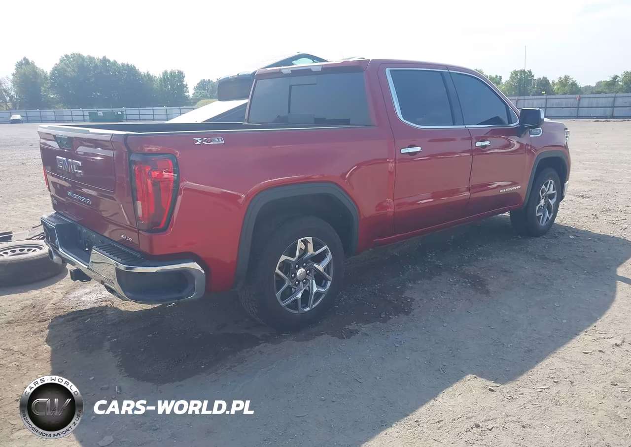 2023 GMC Sierra 1500 4Wd Short Box Slt VIN:1GTUUDEL5PZ287907 - 4