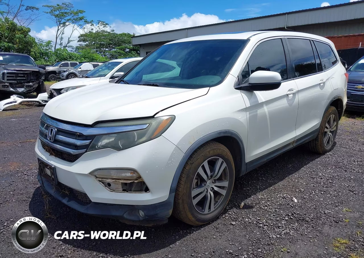 2017 Honda Pilot Ex-L VIN:5FNYF6H50HB016894 - 2