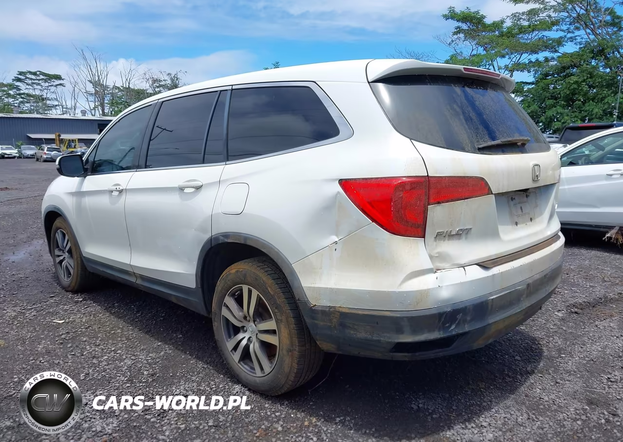 2017 Honda Pilot Ex-L VIN:5FNYF6H50HB016894 - 3