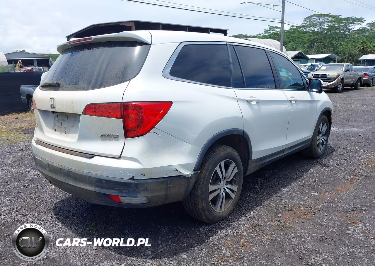 2017 Honda Pilot Ex-L VIN:5FNYF6H50HB016894 - 4