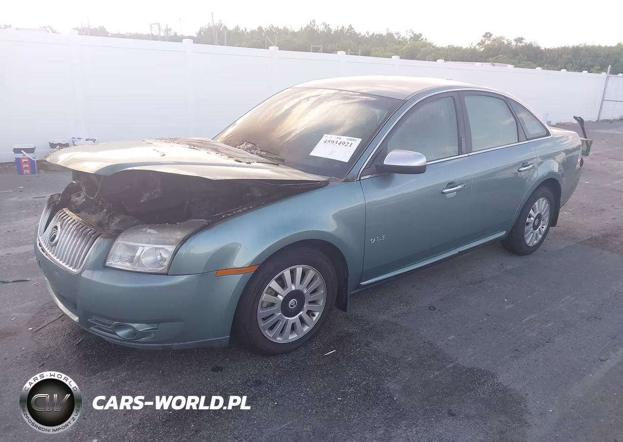 2008 Mercury Sable VIN:1MEHM40W58G607922 - 2