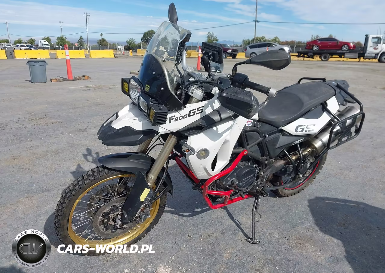 2011 BMW F800 Gs VIN:WB1022901BZU03652 - 2