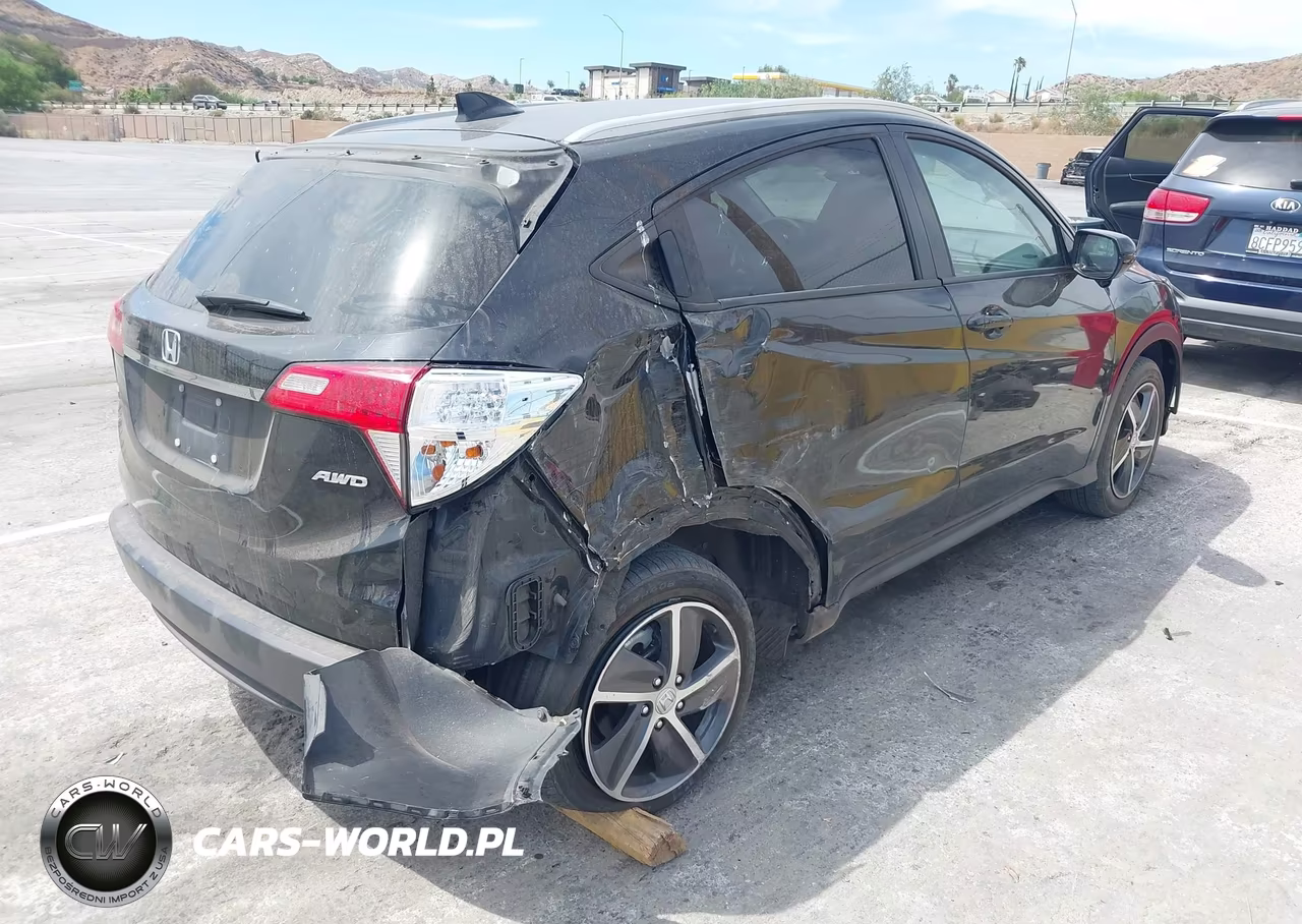 2022 Honda Hr-V Awd Ex VIN:3CZRU6H58NM752395 - 6