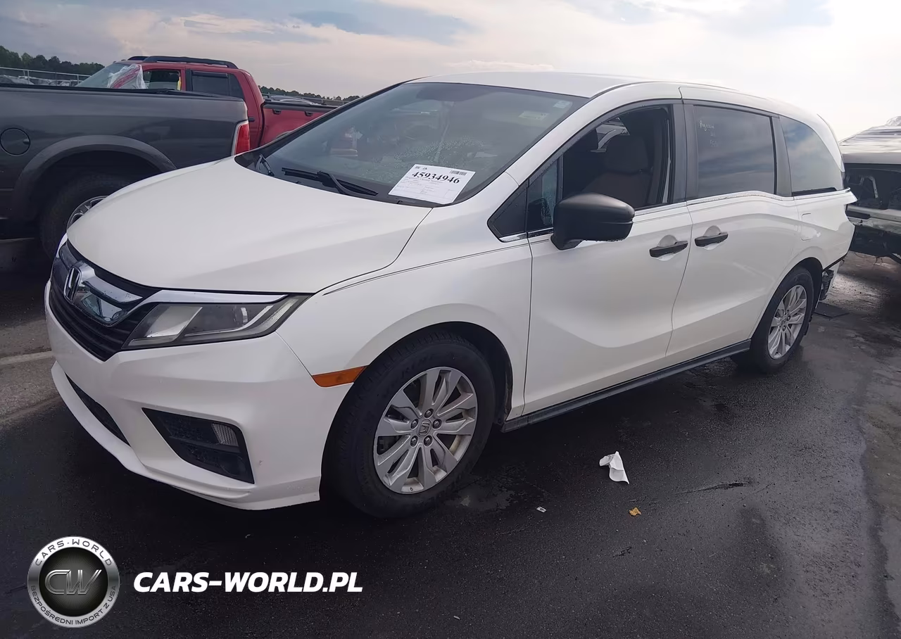 2019 Honda Odyssey Lx VIN:5FNRL6H26KB041812 - 2