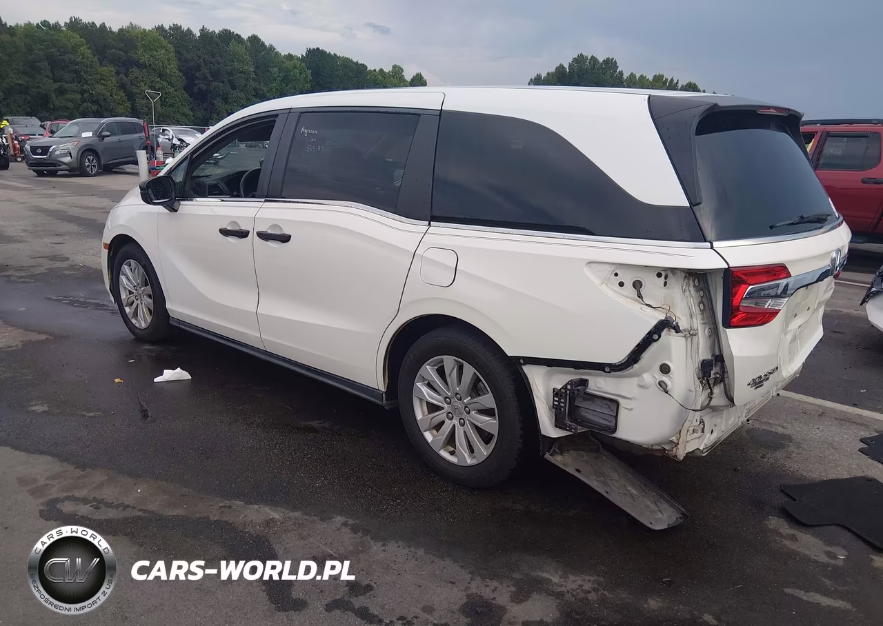 2019 Honda Odyssey Lx VIN:5FNRL6H26KB041812 - 3