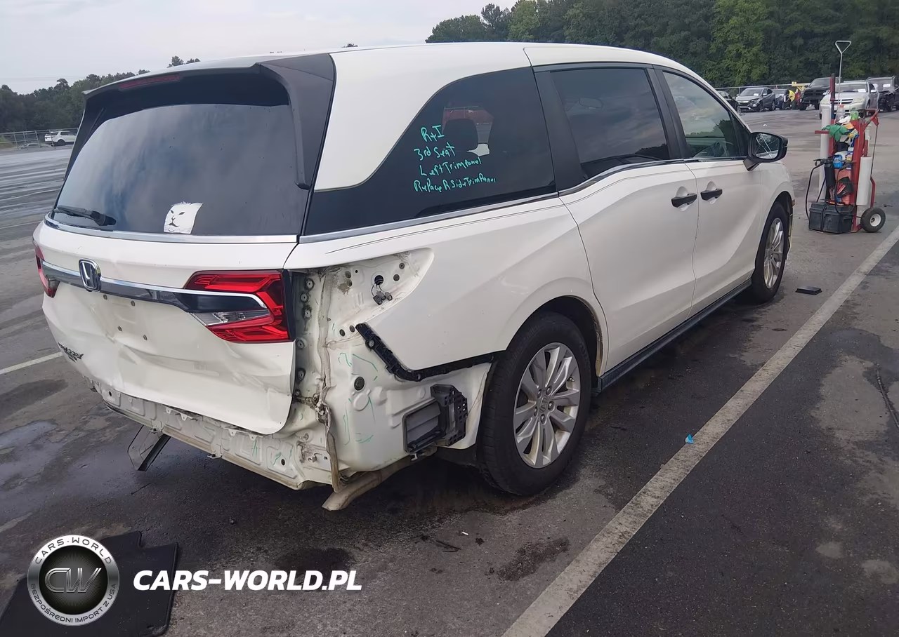2019 Honda Odyssey Lx VIN:5FNRL6H26KB041812 - 4
