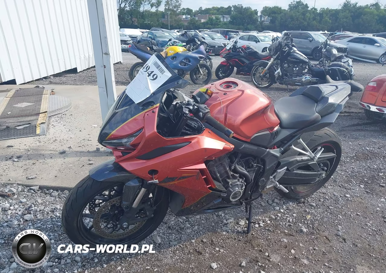2023 Honda Cbr650 Ra VIN:MLHRH0155P5400611 - 2