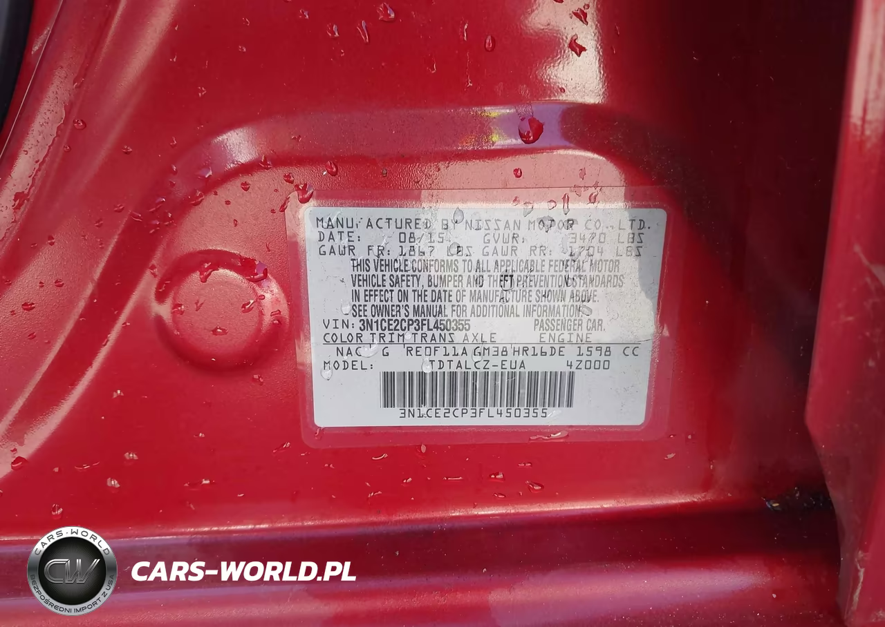 2015 Nissan Versa Note S Plus VIN:3N1CE2CP3FL450355 - 9