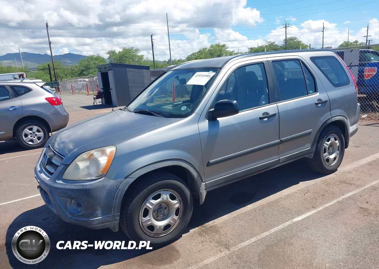 2005 Honda Cr-V Lx VIN:JHLRD685X5C020120 - 2