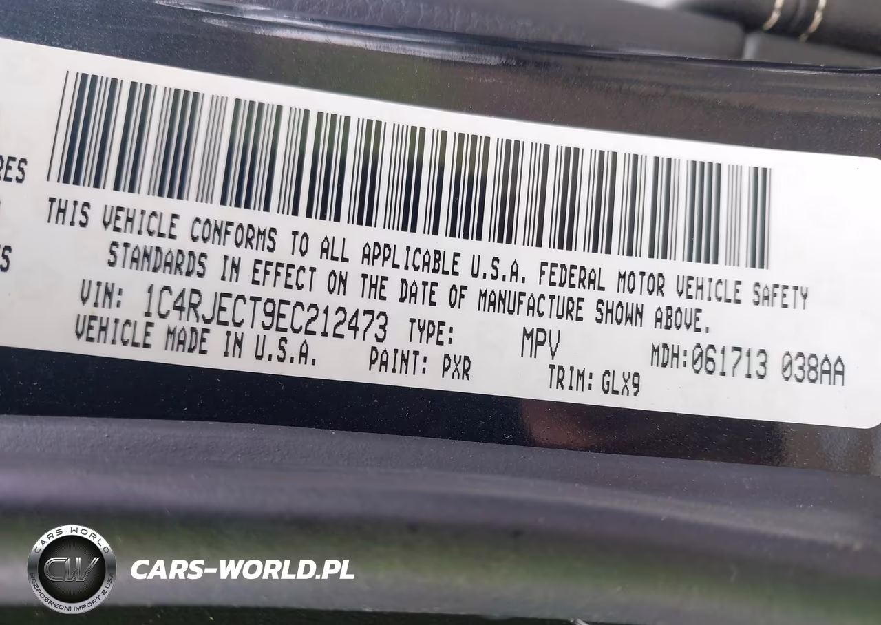 2014 Jeep Grand Cherokee Overland VIN:1C4RJECT9EC212473 - 9