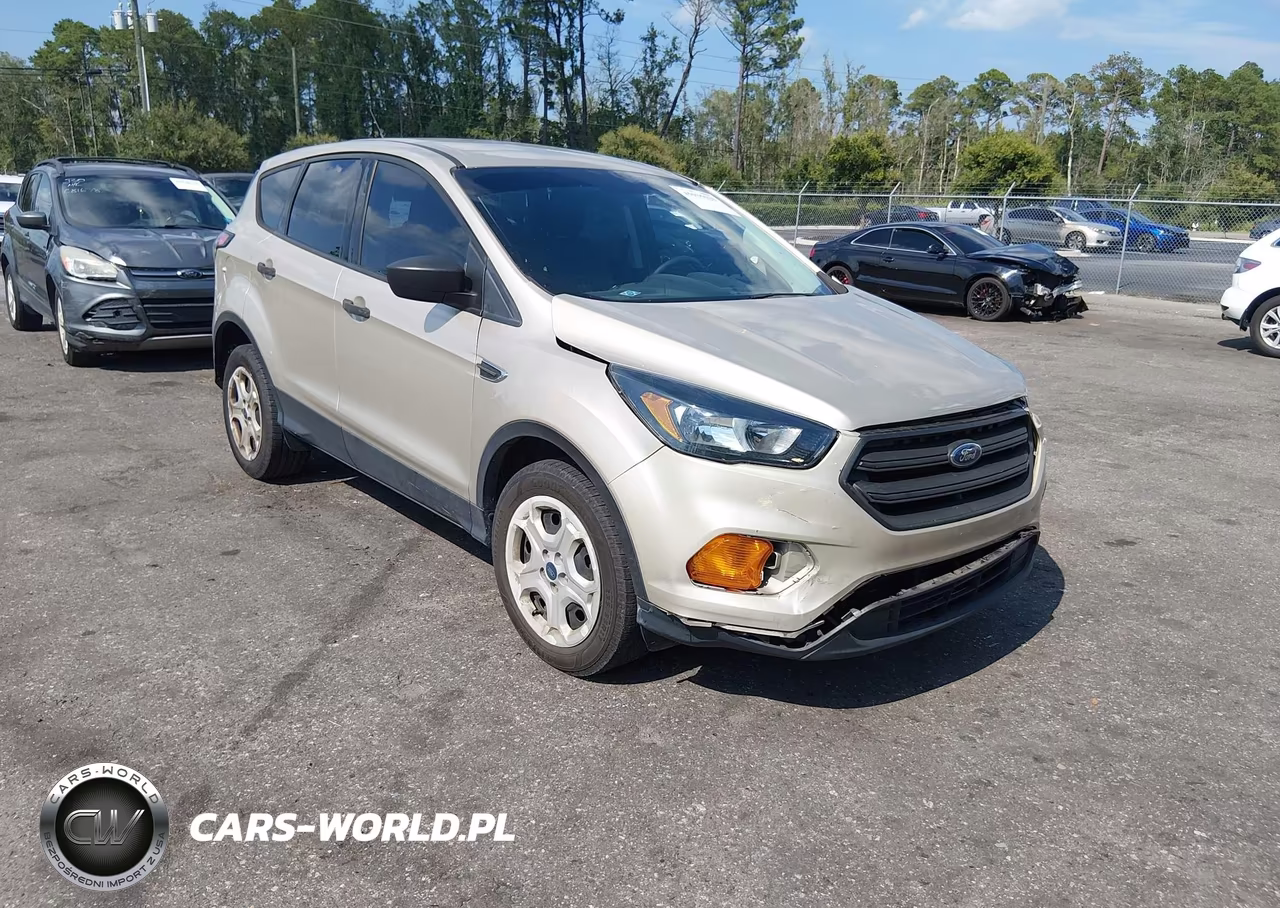 2018 Ford Escape S VIN:1FMCU0F77JUD54335 - 1