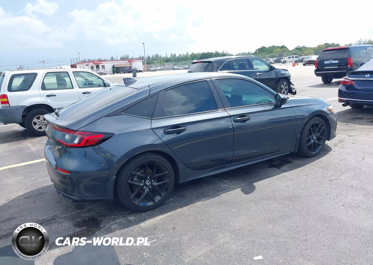 2025 Honda Civic Sedan Sport VIN:19XFL2H87SE033286 - 4