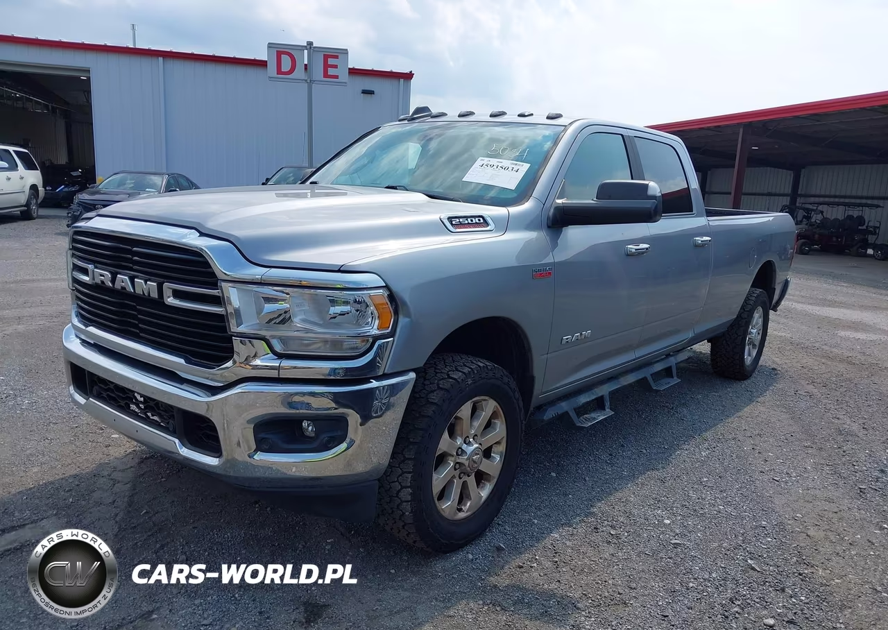 2019 Ram 2500 Big Horn 4X4 8' Box VIN:3C6UR5JJ4KG707524 - 2