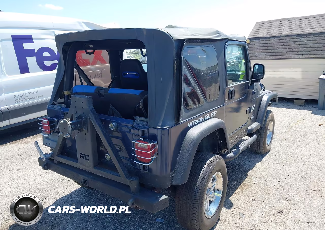 2003 Jeep Wrangler Sport VIN:1J4FA49S33P307509 - 4