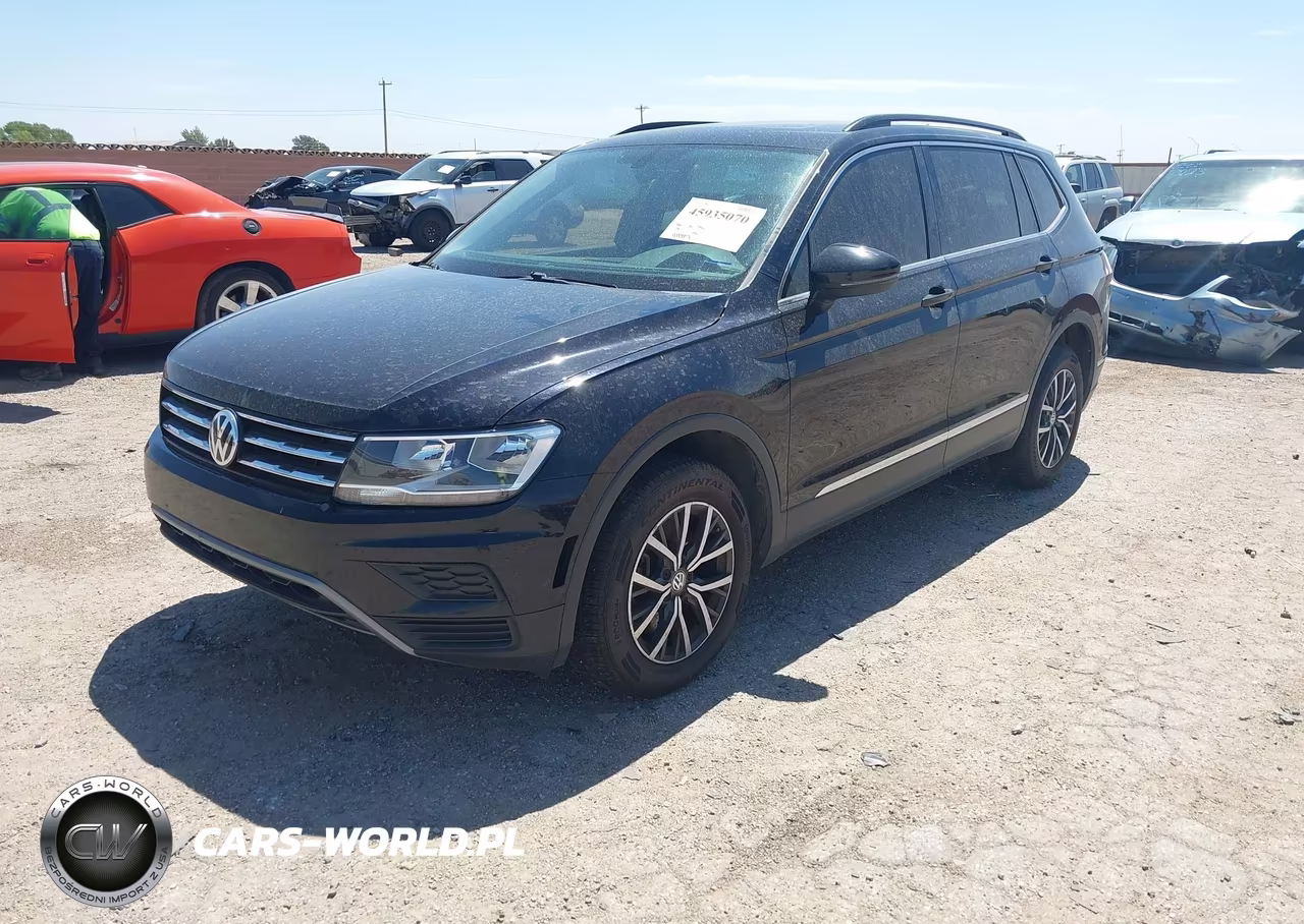 2020 Volkswagen Tiguan 2.0T Se-2.0T Se R-Line Black-2.0T Sel VIN:3VV2B7AX8LM036593 - 2
