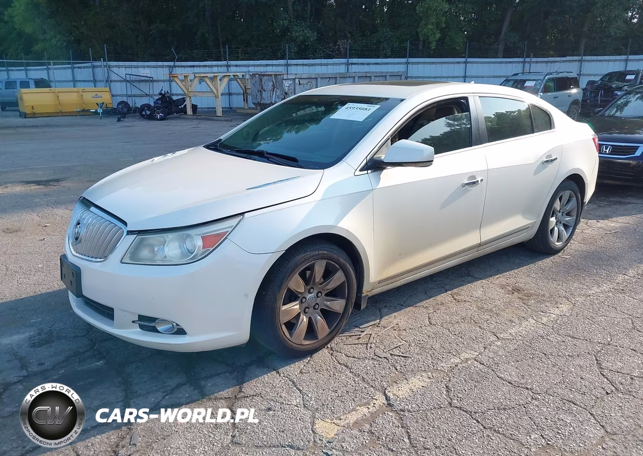 2010 Buick Lacrosse Cxl VIN:1G4GC5GG8AF202438 - 2