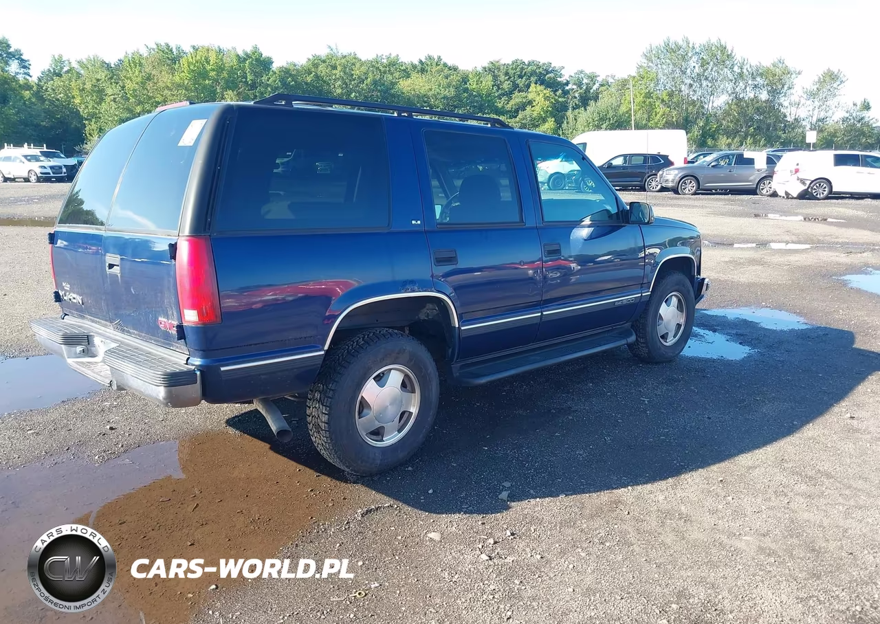 1999 GMC Yukon Sle VIN:1GKEK13R0XJ773642 - 4