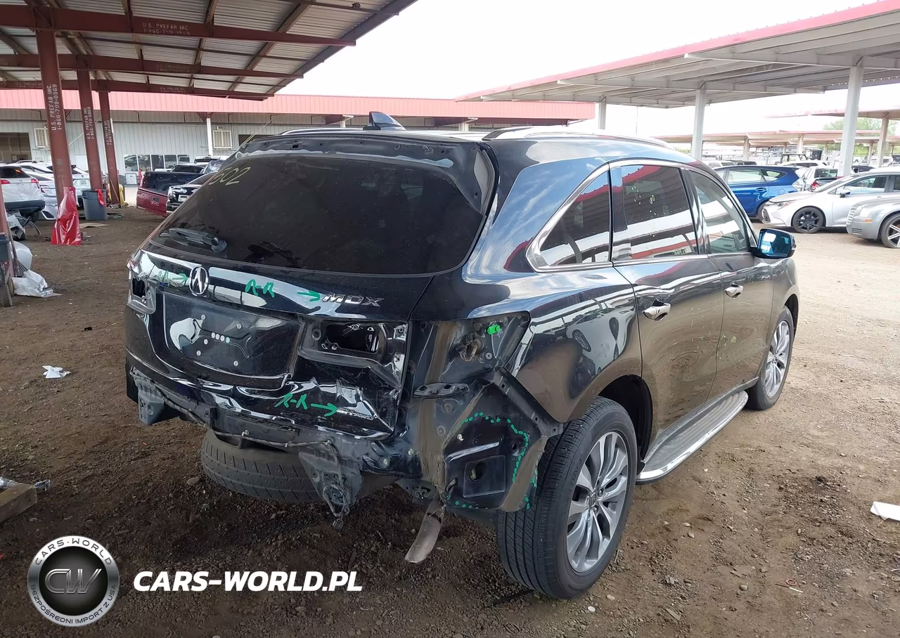 2015 Acura Mdx Technology Package VIN:5FRYD4H41FB022622 - 4