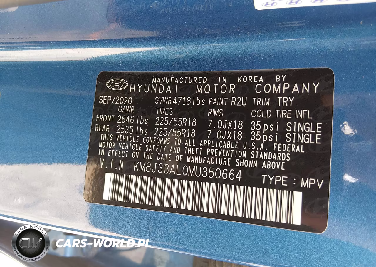 2021 Hyundai Tucson Limited VIN:KM8J33AL0MU350664 - 9