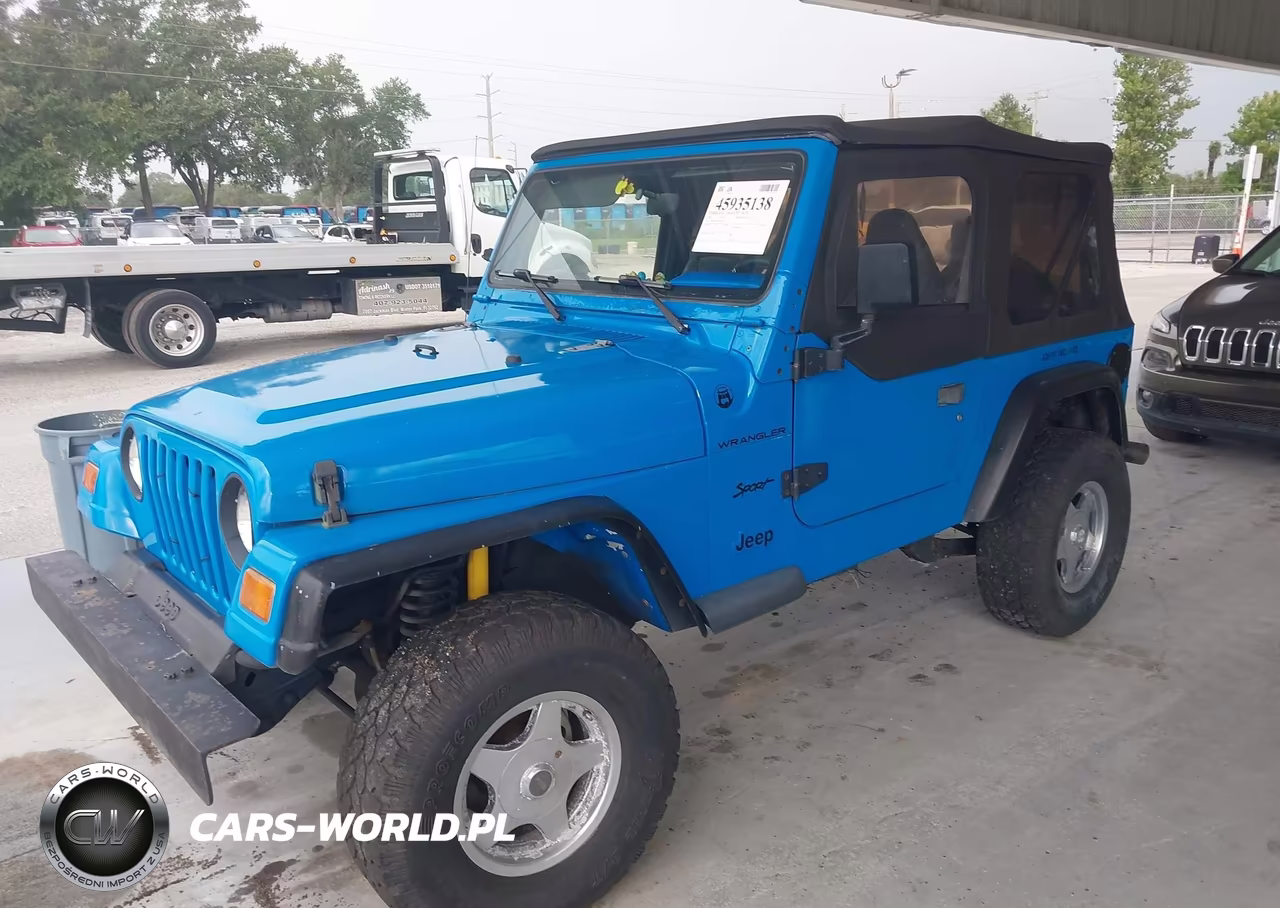 1997 Jeep Wrangler Sport VIN:1J4FY19S0VP540759 - 2