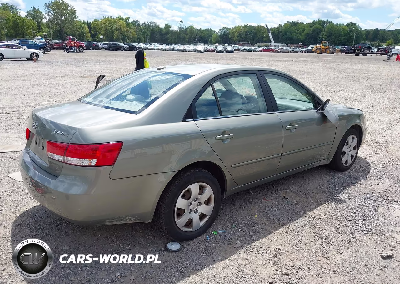 2007 Hyundai Sonata Gls-Gls W-Xm VIN:5NPET46C97H281587 - 4