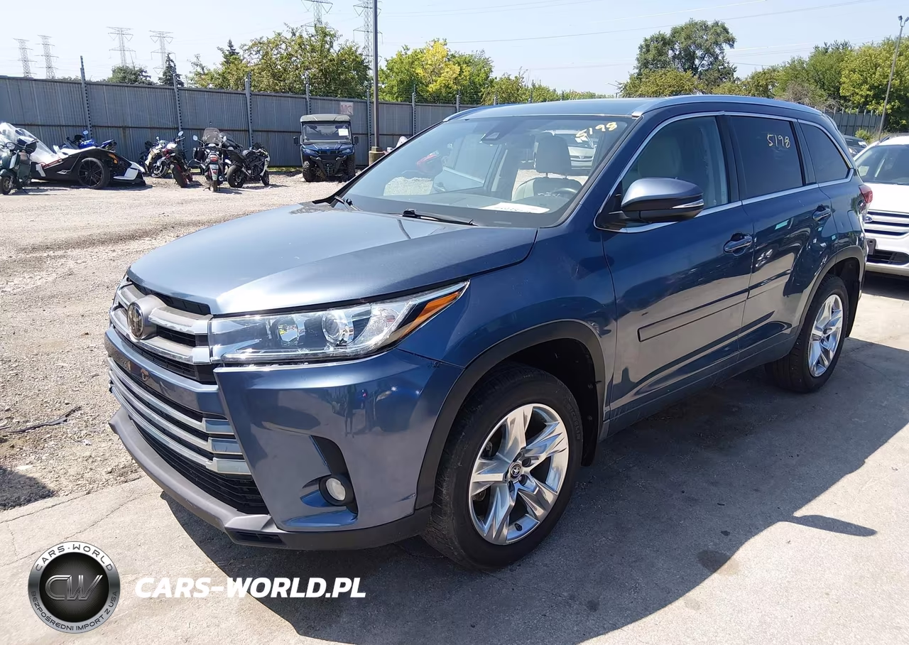 2018 Toyota Highlander Limited VIN:5TDDZRFH8JS889525 - 2