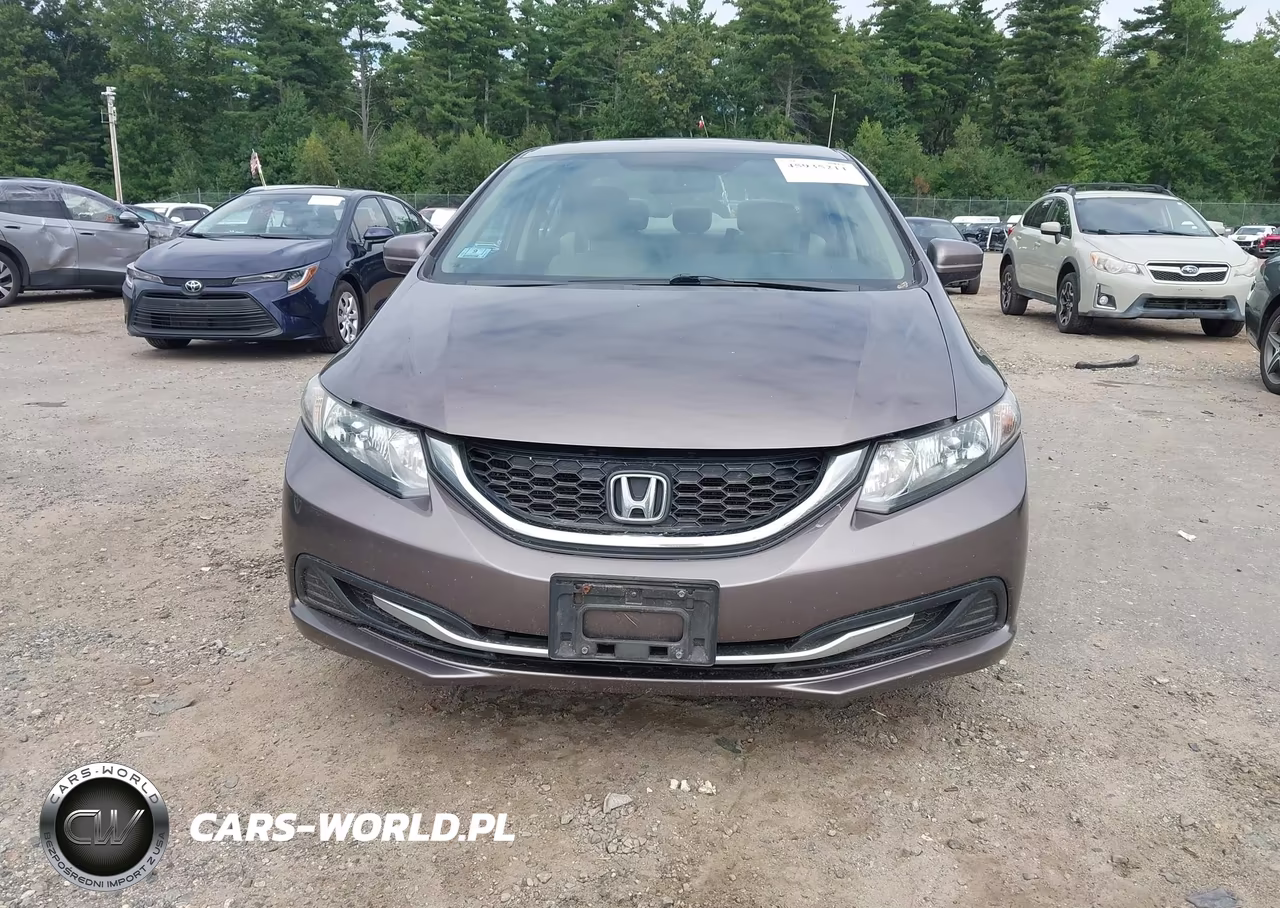 2015 Honda Civic Lx VIN:19XFB2E52FE042626 - 12