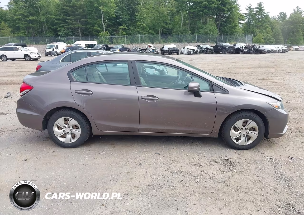 2015 Honda Civic Lx VIN:19XFB2E52FE042626 - 13