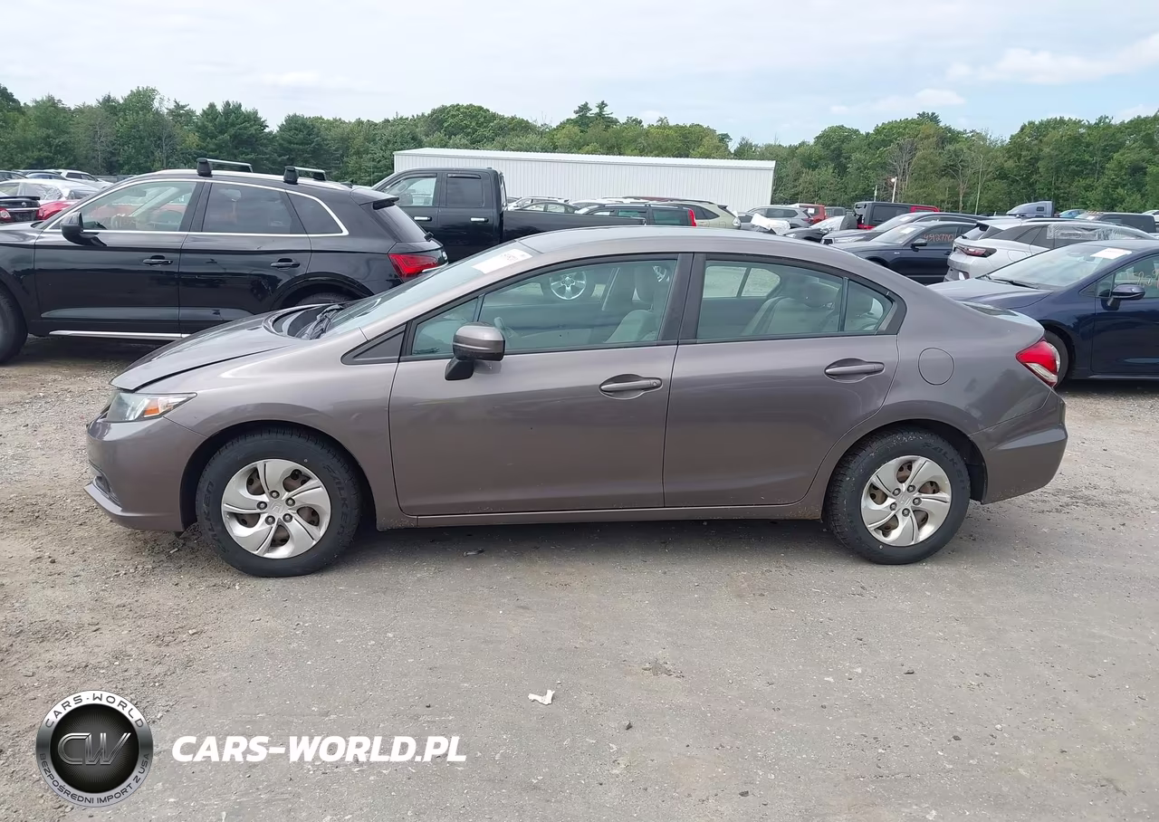 2015 Honda Civic Lx VIN:19XFB2E52FE042626 - 14