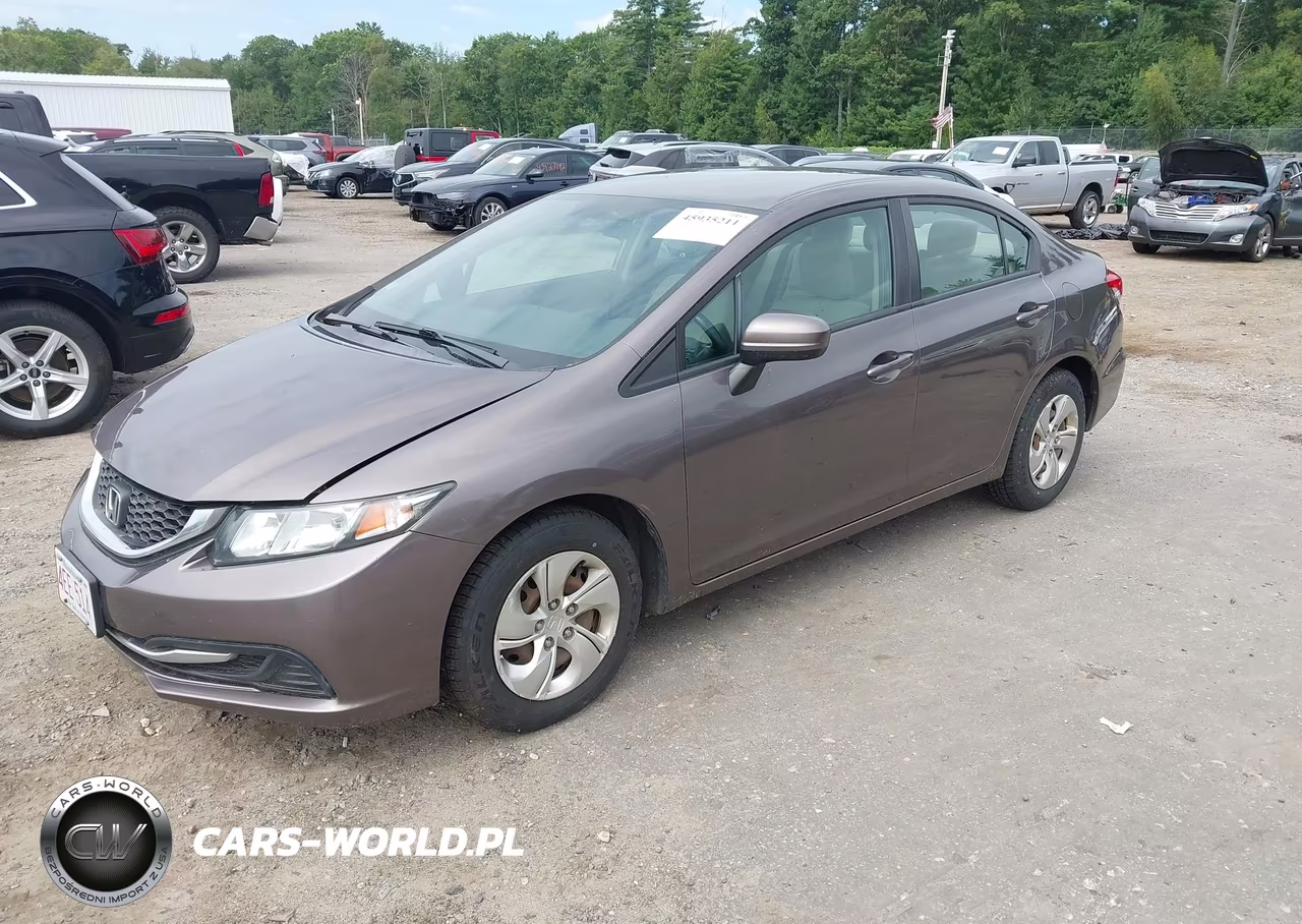 2015 Honda Civic Lx VIN:19XFB2E52FE042626 - 2