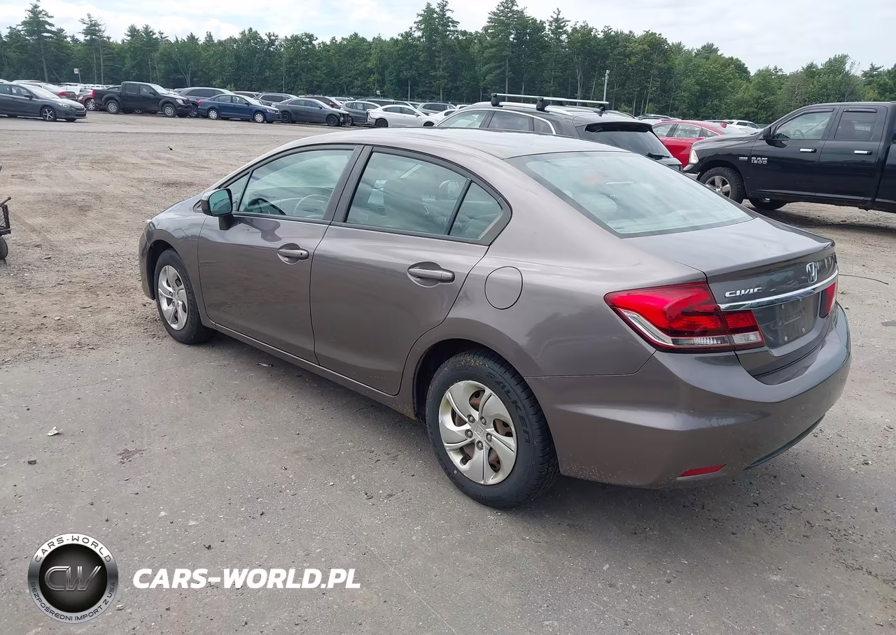 2015 Honda Civic Lx VIN:19XFB2E52FE042626 - 3