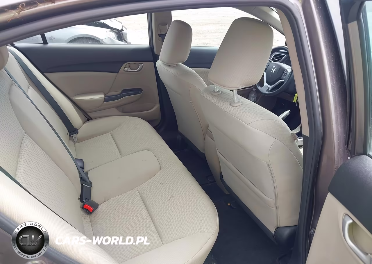 2015 Honda Civic Lx VIN:19XFB2E52FE042626 - 8