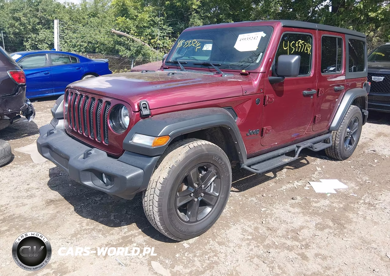 2021 Jeep Wrangler Unlimited Sport Altitude 4X4 VIN:1C4HJXDG0MW717372 - 2