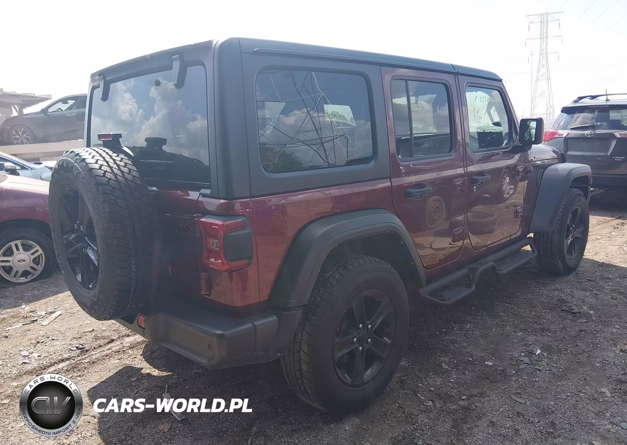 2021 Jeep Wrangler Unlimited Sport Altitude 4X4 VIN:1C4HJXDG0MW717372 - 4