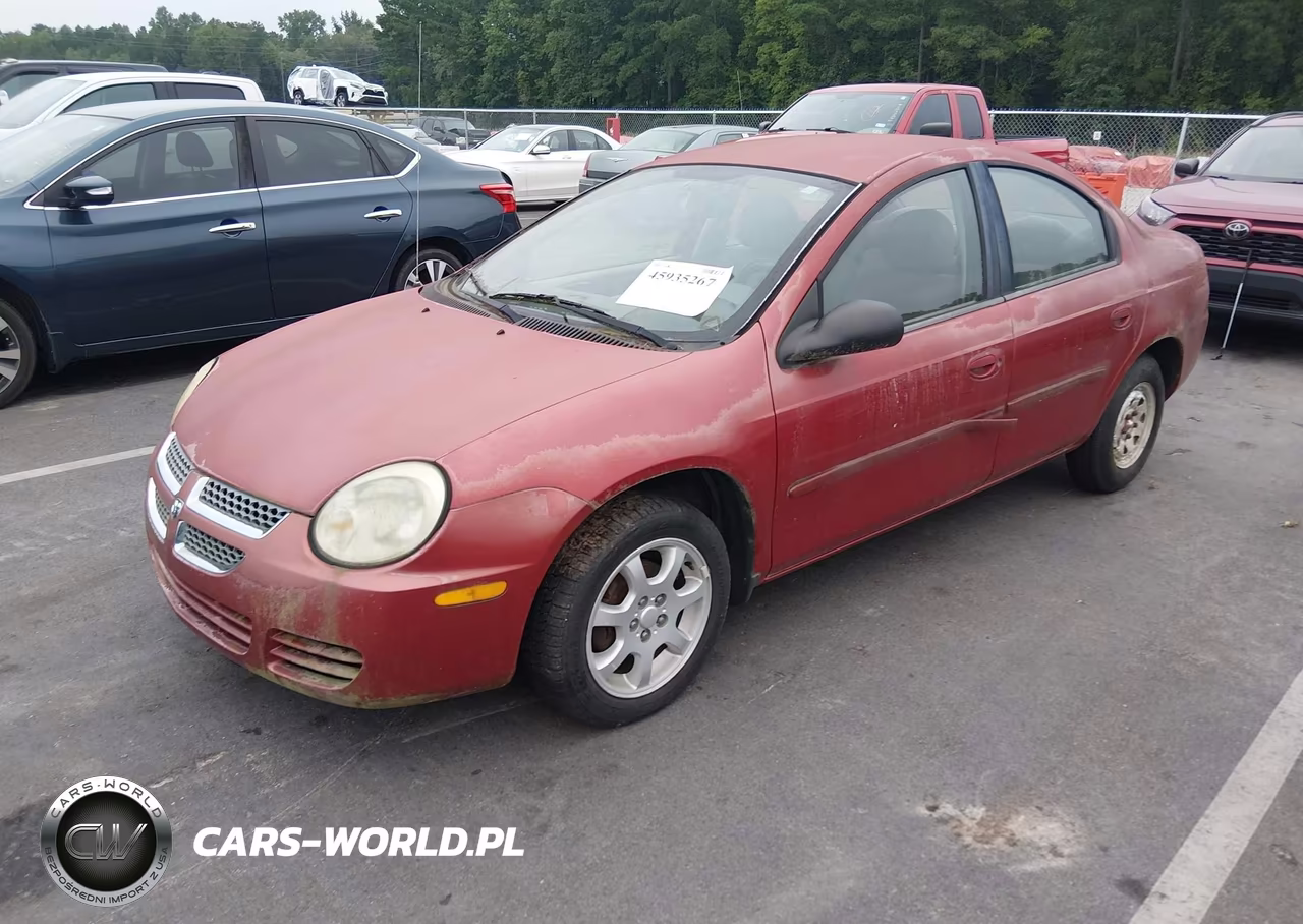 2005 Dodge Neon Sxt VIN:1B3ES56C55D172380 - 2