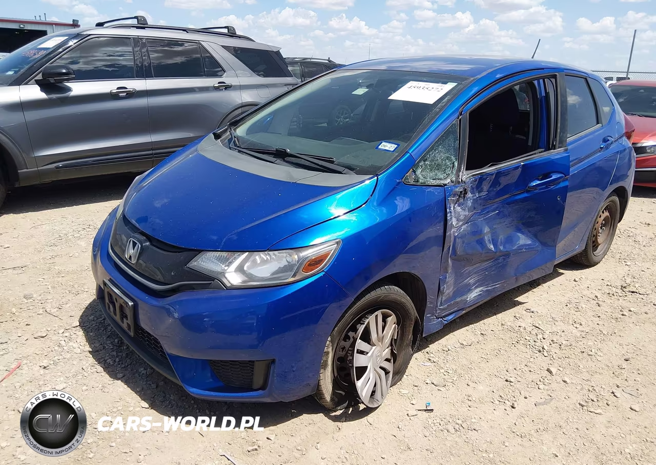 2015 Honda Fit Lx VIN:3HGGK5H51FM780393 - 2