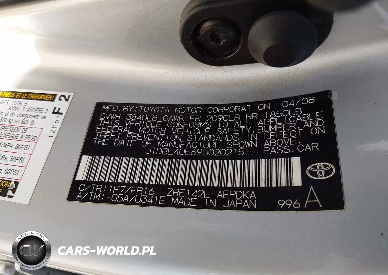2009 Toyota Corolla Le VIN:JTDBL40E69J020215 - 9