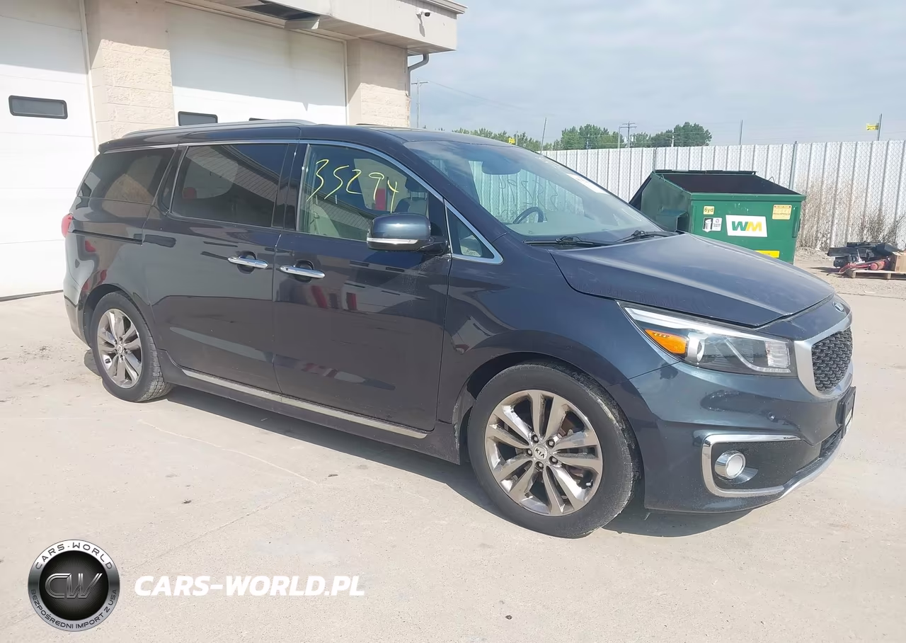 2016 Kia Sedona Sx Luxury