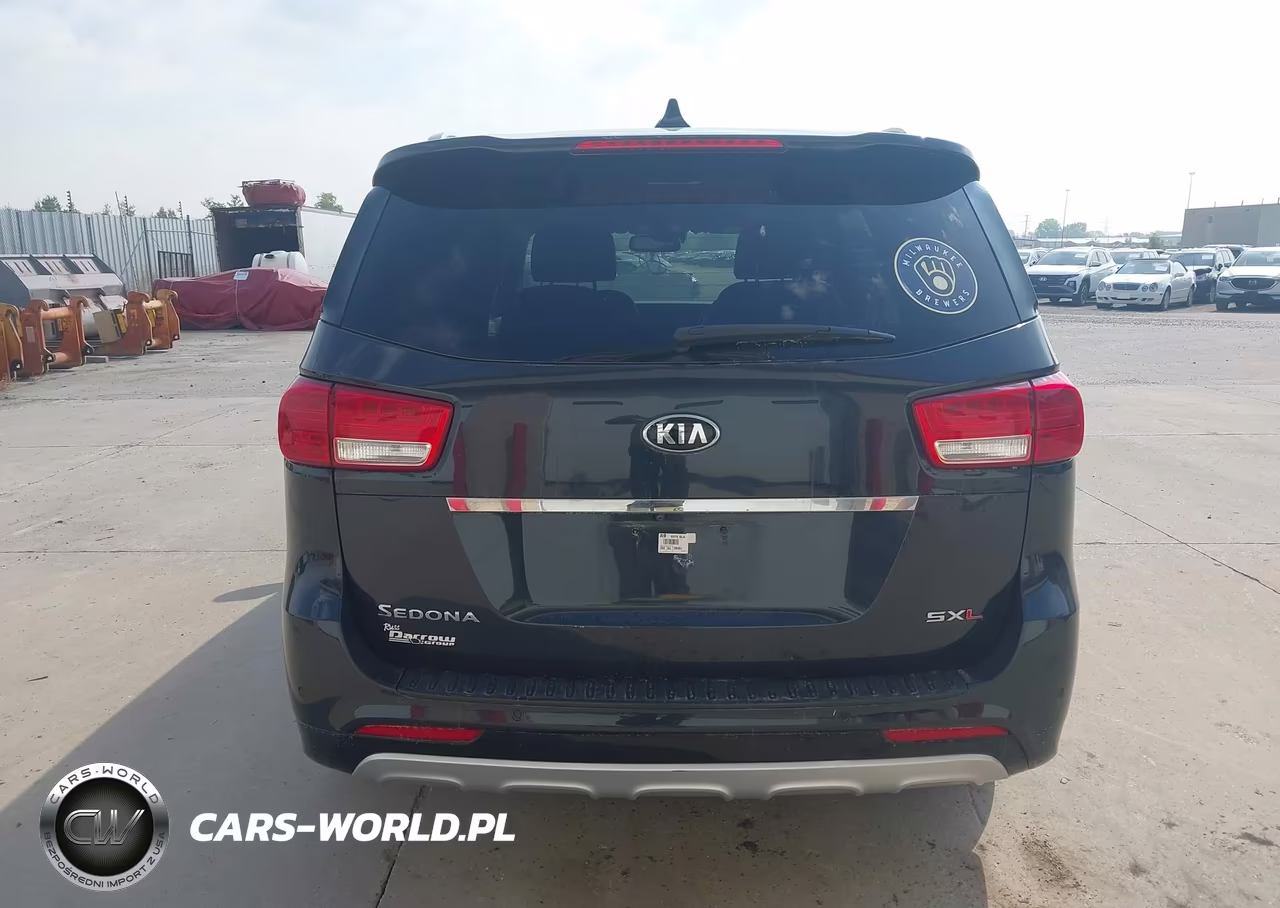 2016 Kia Sedona Sx Luxury VIN:KNDME5C16G6112135 - 16