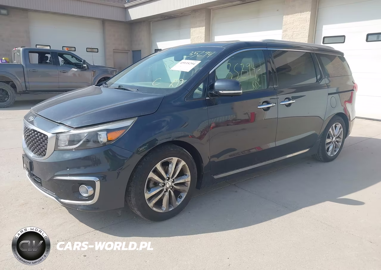 2016 Kia Sedona Sx Luxury VIN:KNDME5C16G6112135 - 2