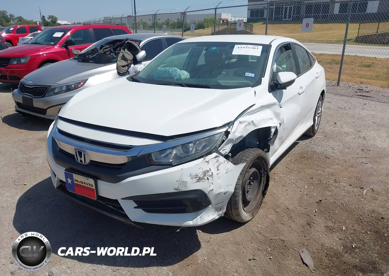 2017 Honda Civic Lx VIN:19XFC2F56HE048458 - 2