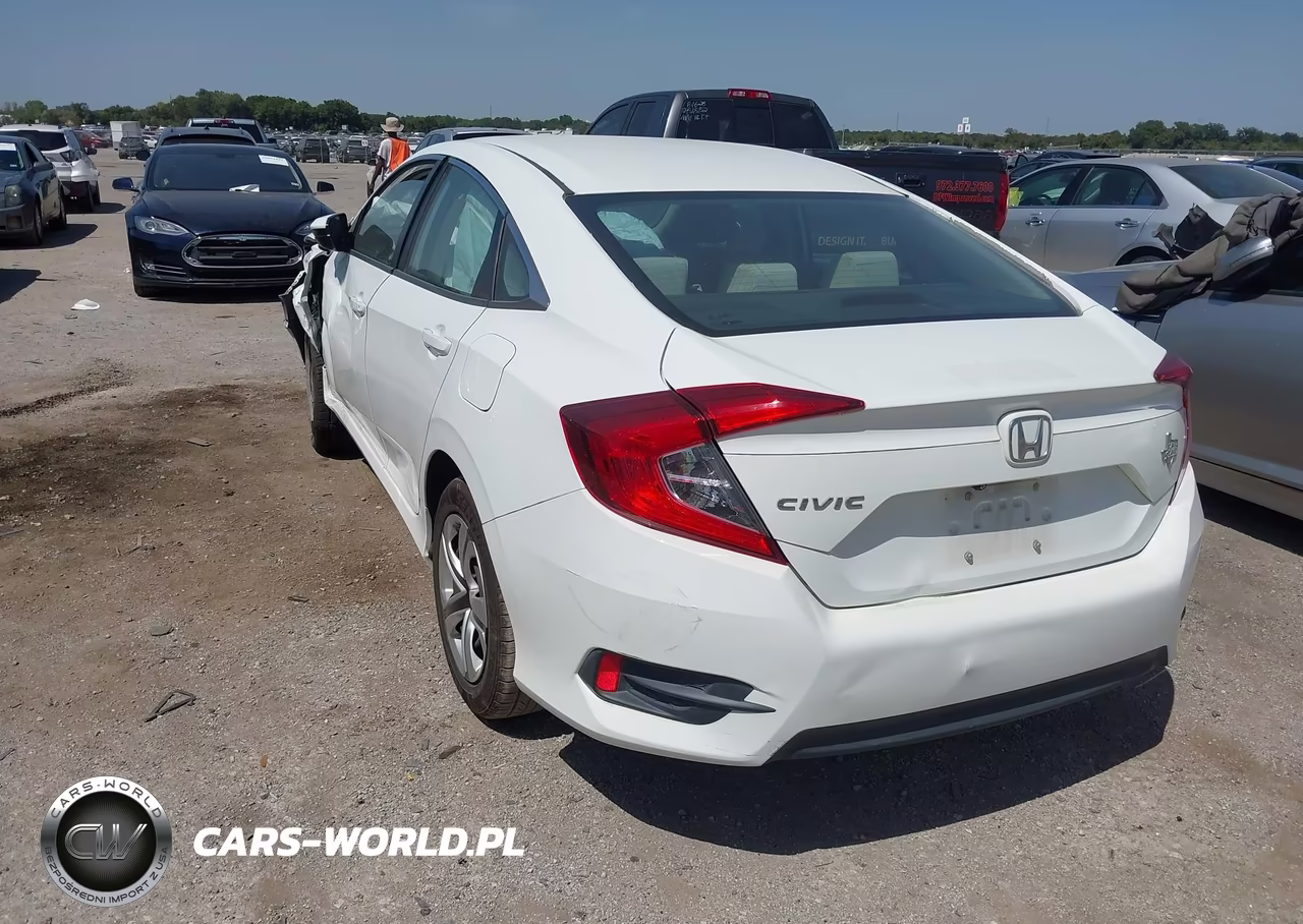 2017 Honda Civic Lx VIN:19XFC2F56HE048458 - 3