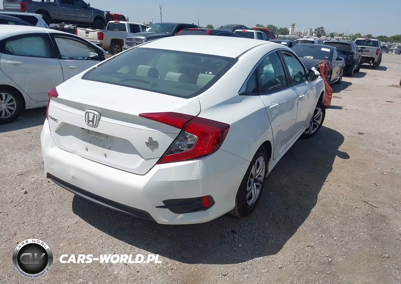 2017 Honda Civic Lx VIN:19XFC2F56HE048458 - 4